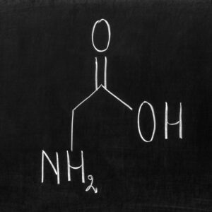 Symbolbild Glycin – vielseitige Wirkung der kleinsten Aminosäure